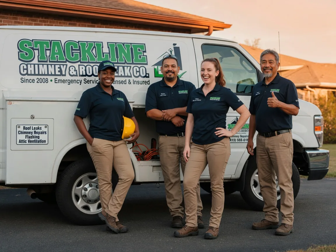 Chimney flashing repair company in Shevlin, MN